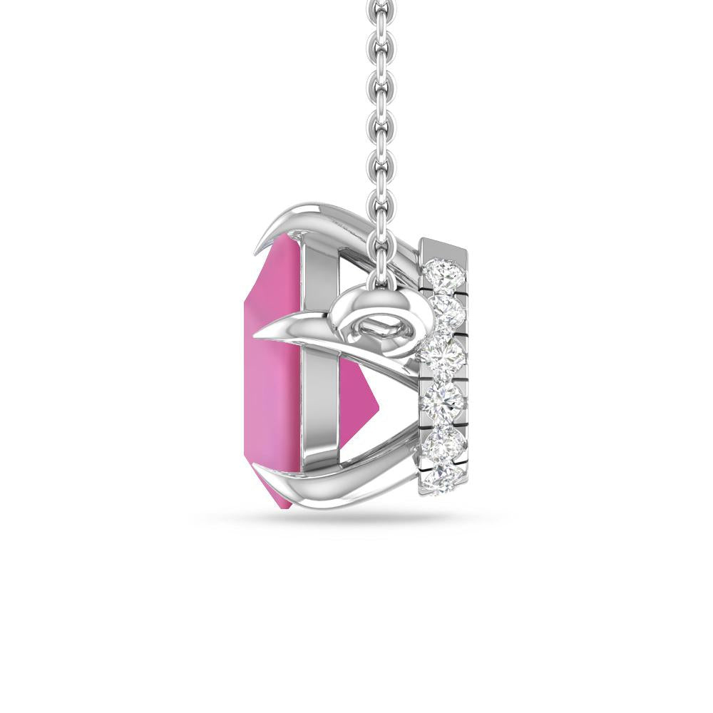 White Gold - Pink Tourmaline