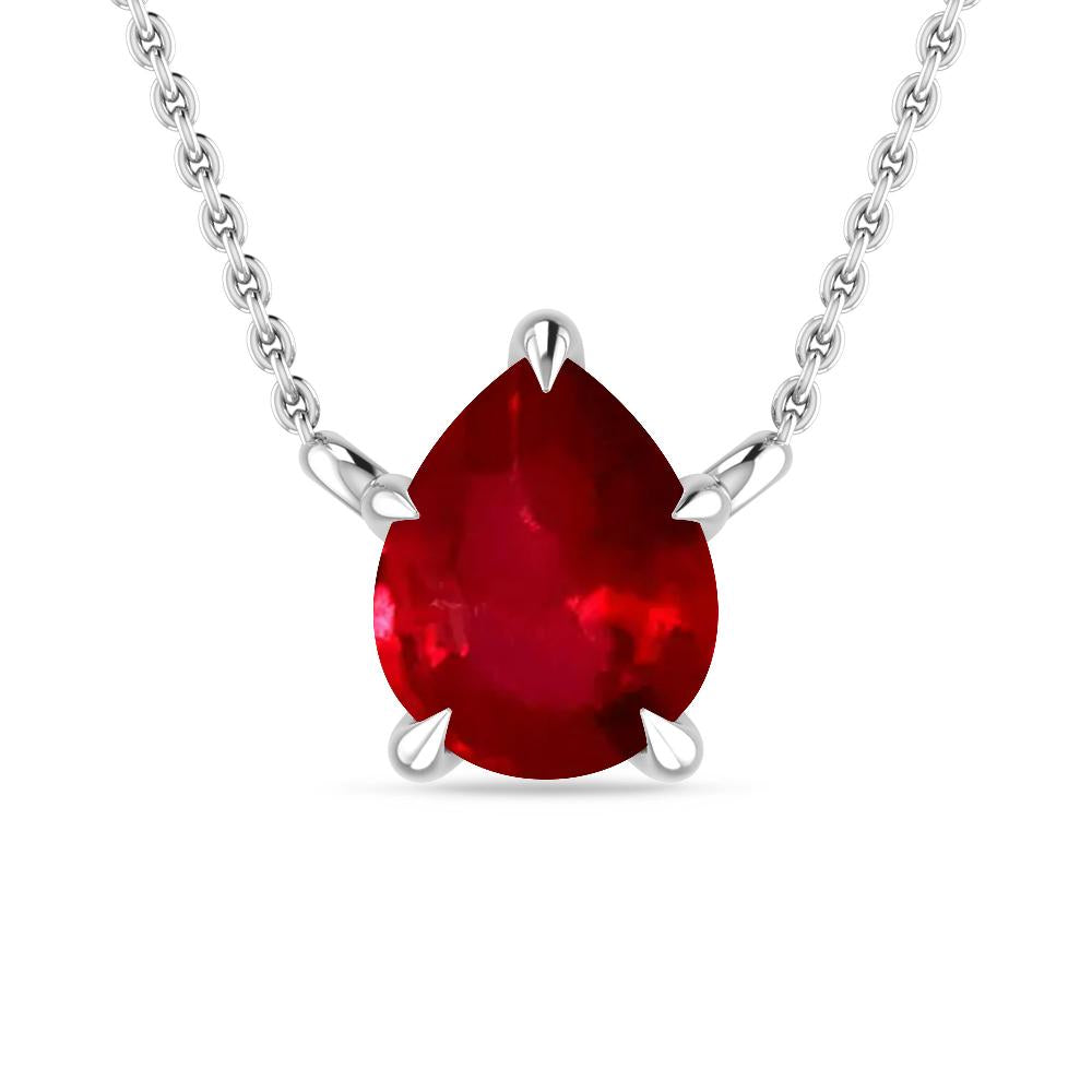 White Gold - Ruby