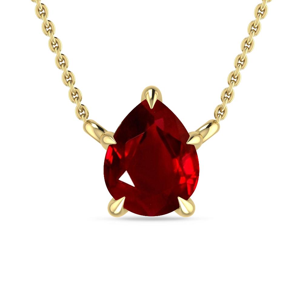 Yellow Gold - Ruby