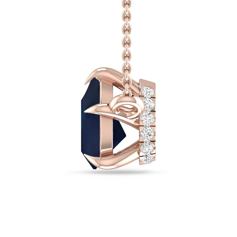 Rose Gold - Sapphire