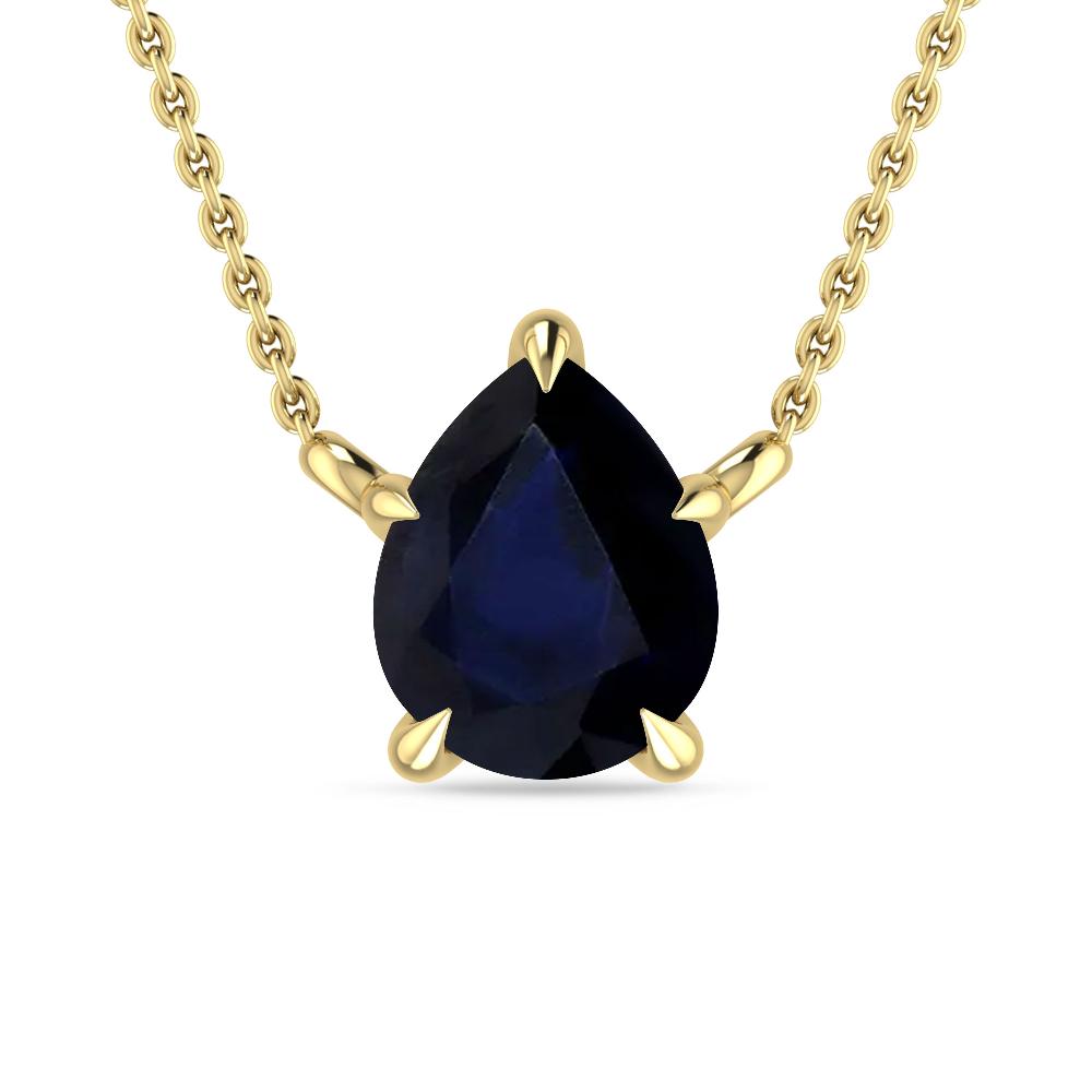 Yellow Gold - Sapphire