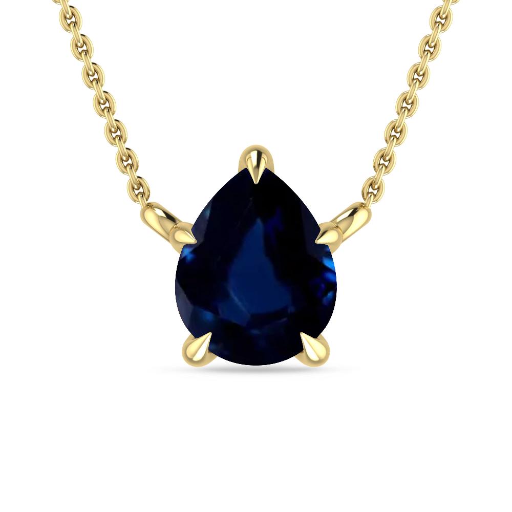 Yellow Gold - Sapphire