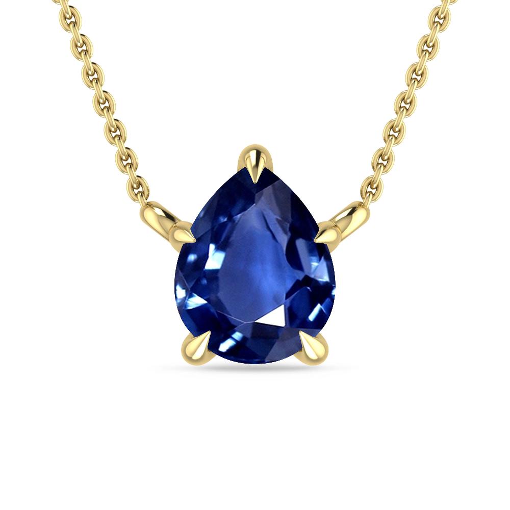 Yellow Gold - Sapphire