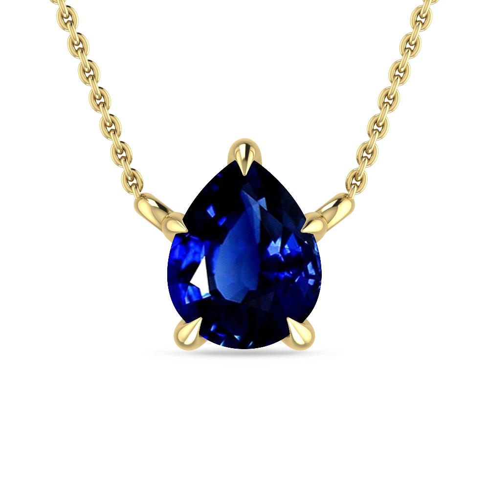 Yellow Gold - Sapphire