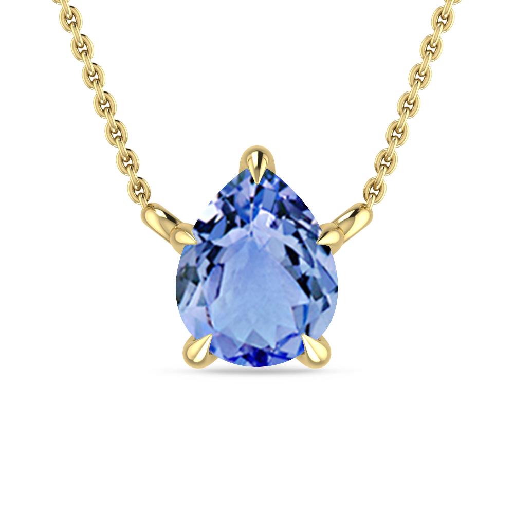 Yellow Gold - Tanzanite