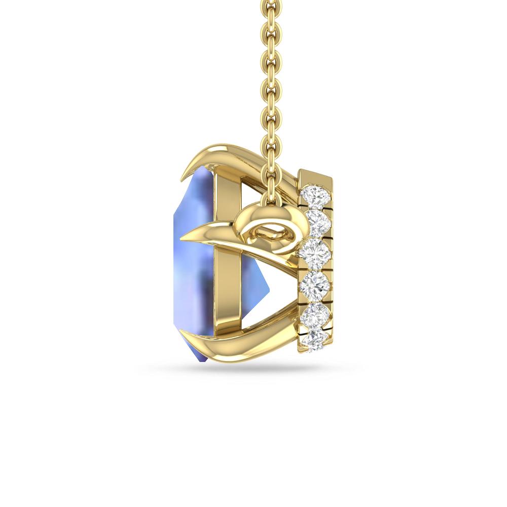 Yellow Gold - Tanzanite