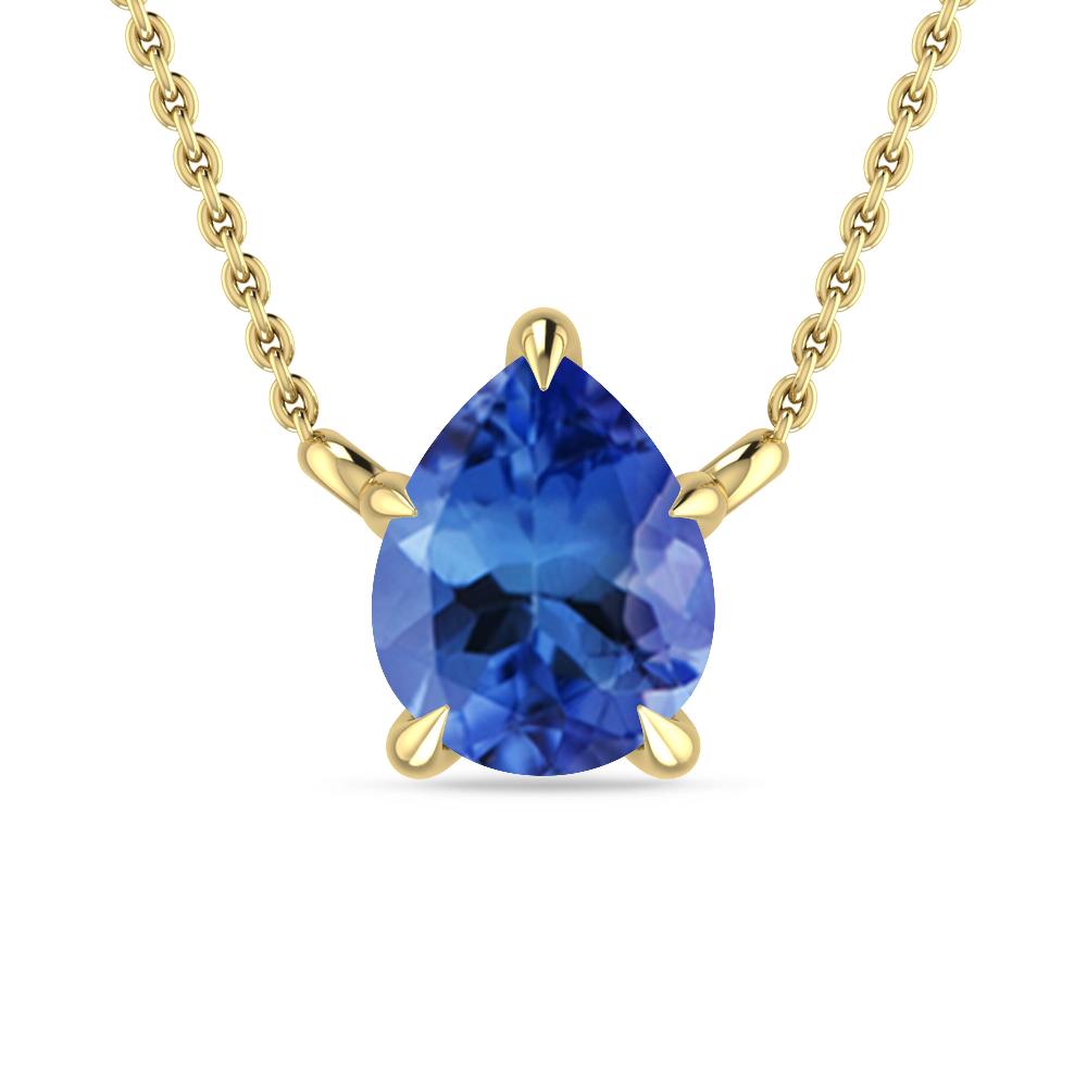 Yellow Gold - Tanzanite