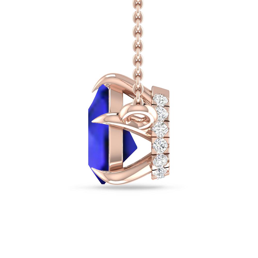 Rose Gold - Tanzanite