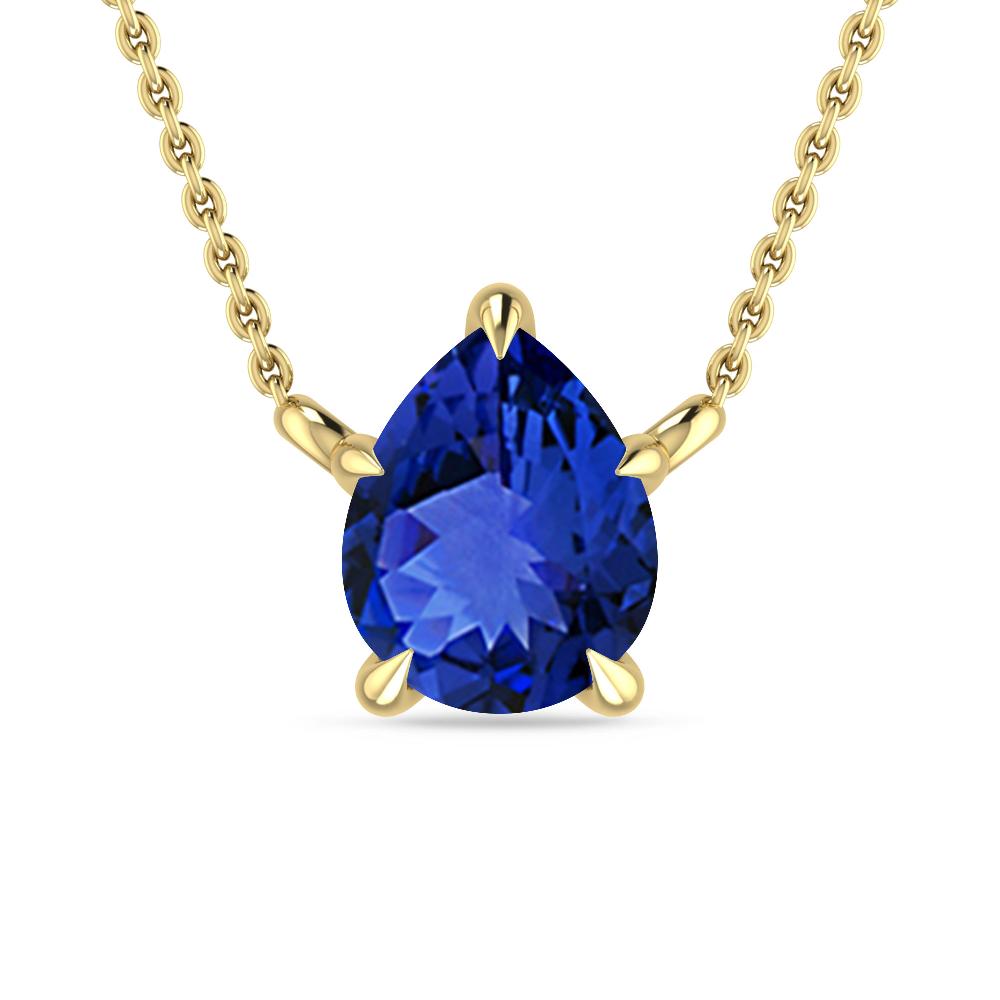 Yellow Gold - Tanzanite