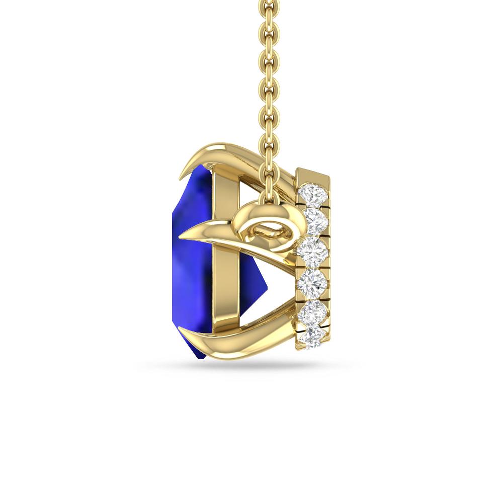 Yellow Gold - Tanzanite