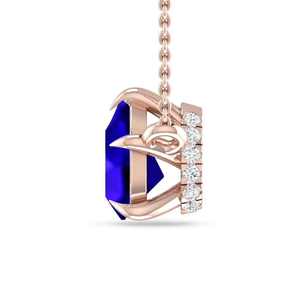 Rose Gold - Tanzanite