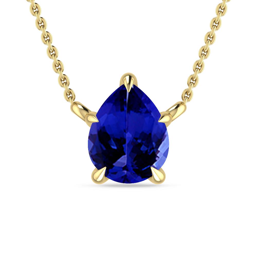 Yellow Gold - Tanzanite