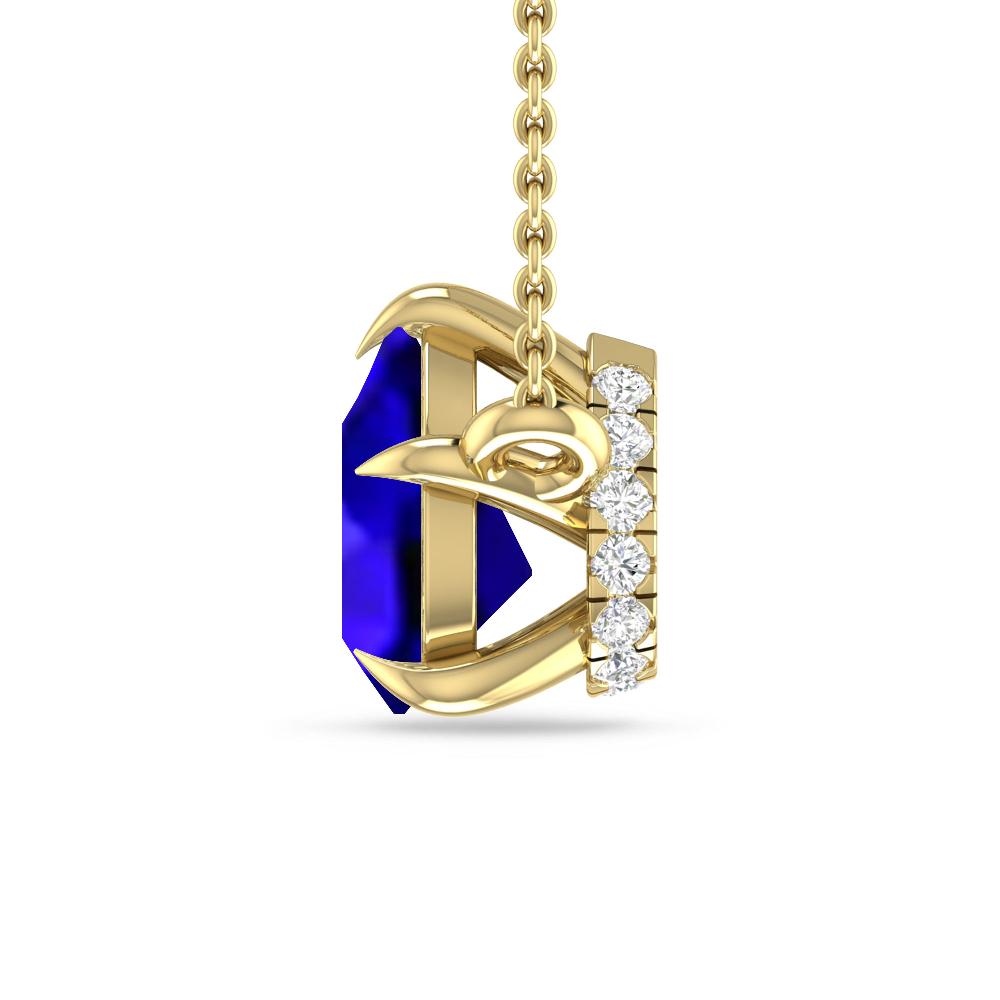 Yellow Gold - Tanzanite