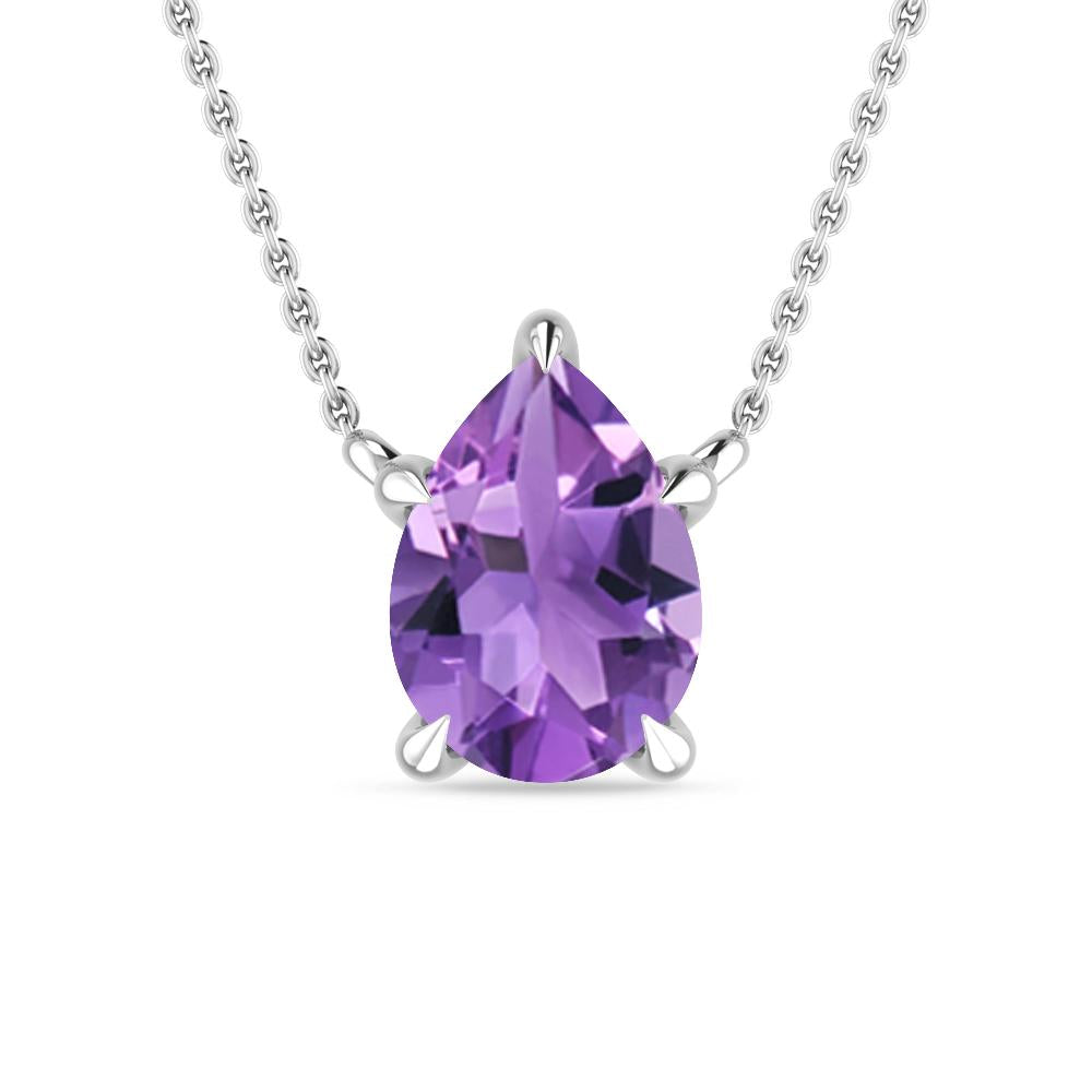 White Gold - Amethyst