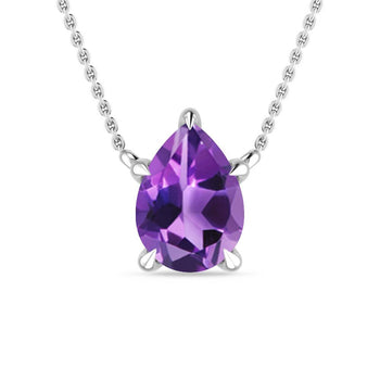 White Gold - Amethyst