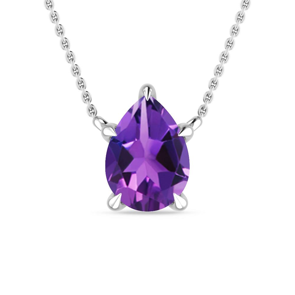 White Gold - Amethyst