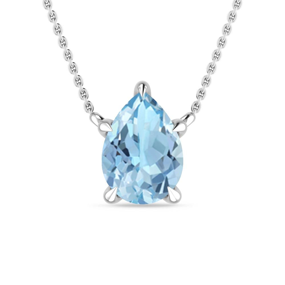 White Gold - Aquamarine