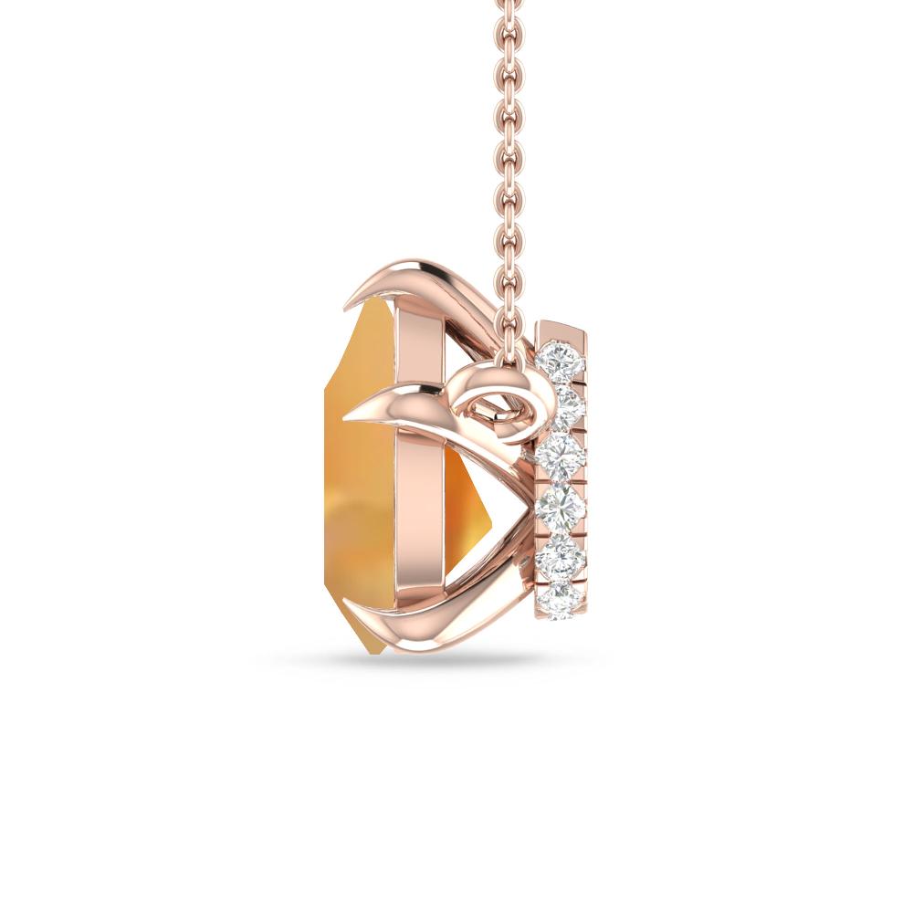 Rose Gold - Citrine