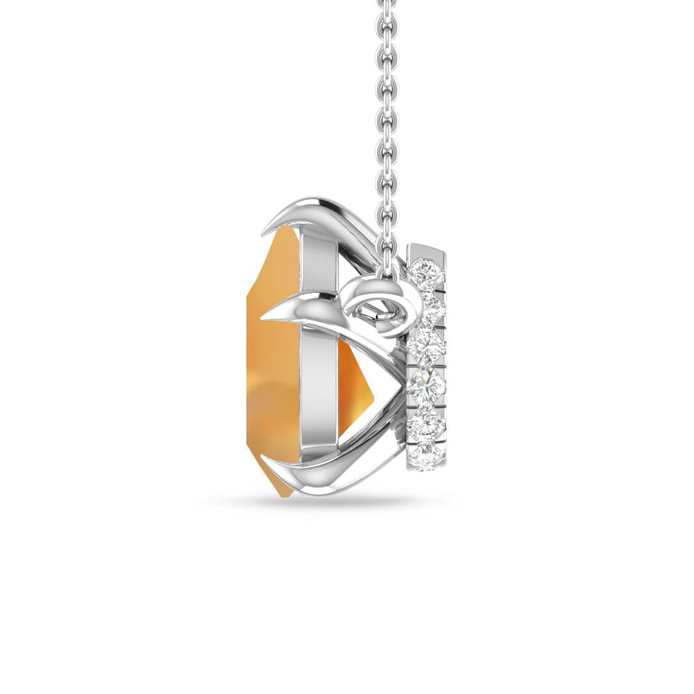 White Gold - Citrine