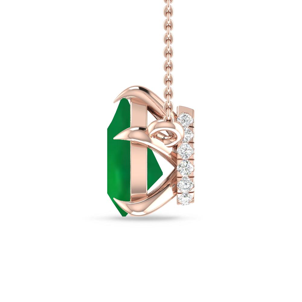 Rose Gold - Emerald