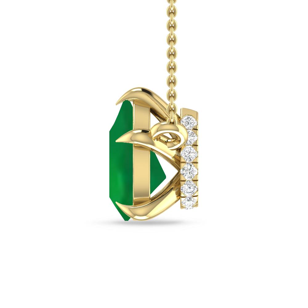 Yellow Gold - Emerald