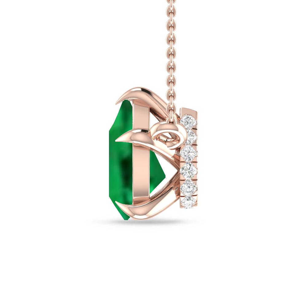 Rose Gold - Emerald