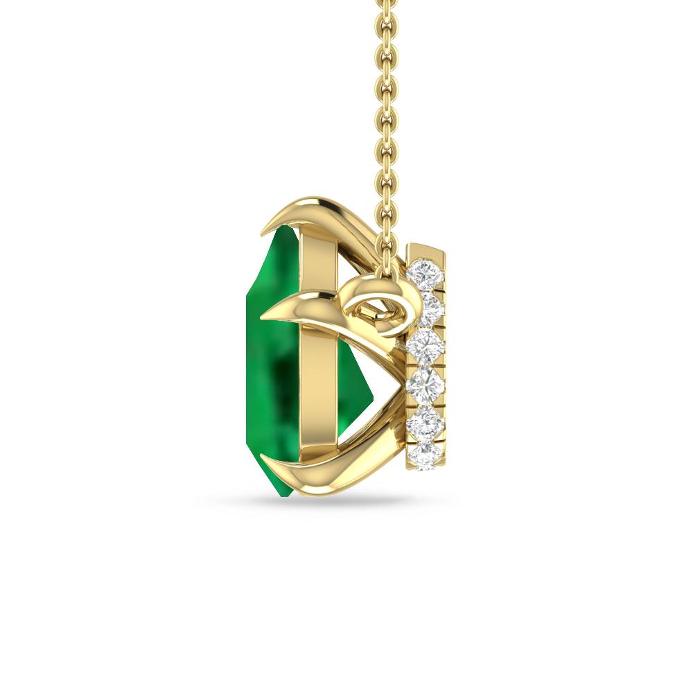 Yellow Gold - Emerald