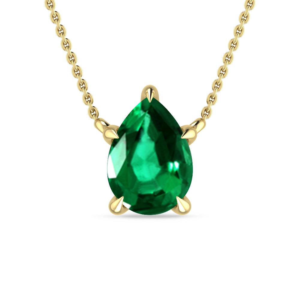 Yellow Gold - Emerald