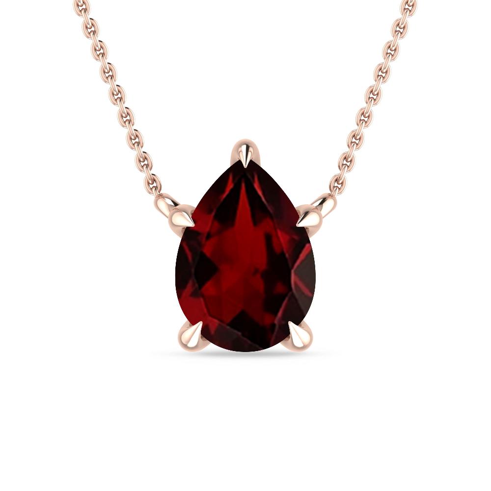 Rose Gold - Garnet