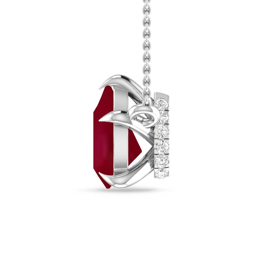 White Gold - Garnet