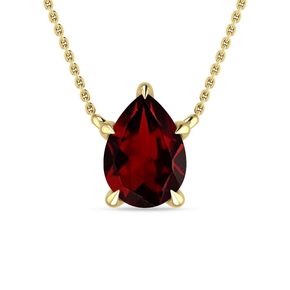 Yellow Gold - Garnet