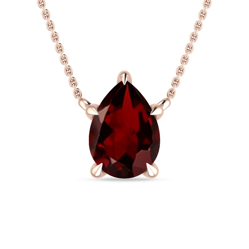 Rose Gold - Garnet