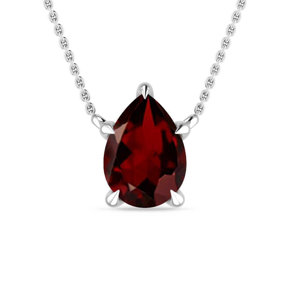 White Gold - Garnet