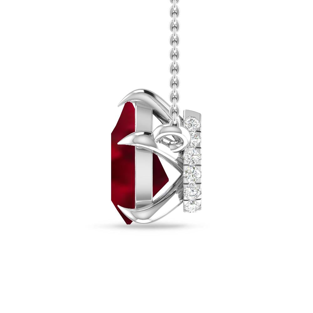 White Gold - Garnet