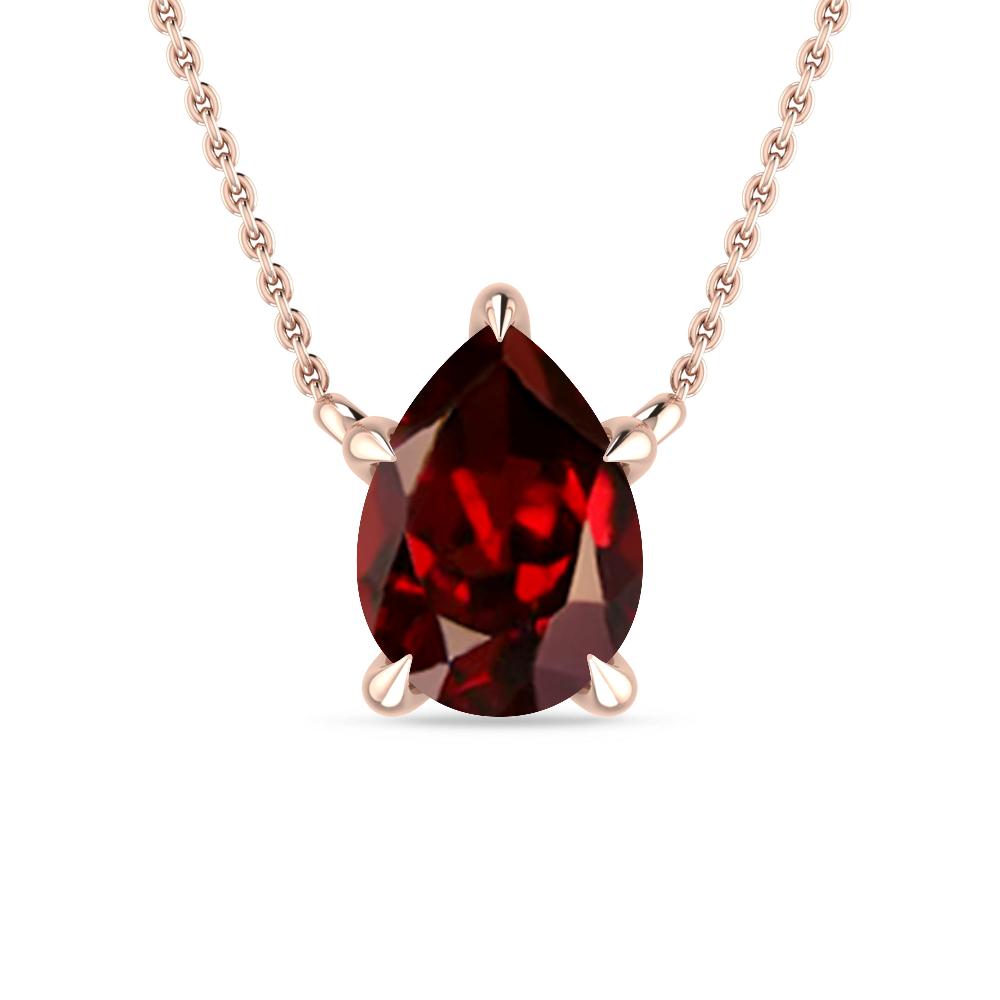 Rose Gold - Garnet