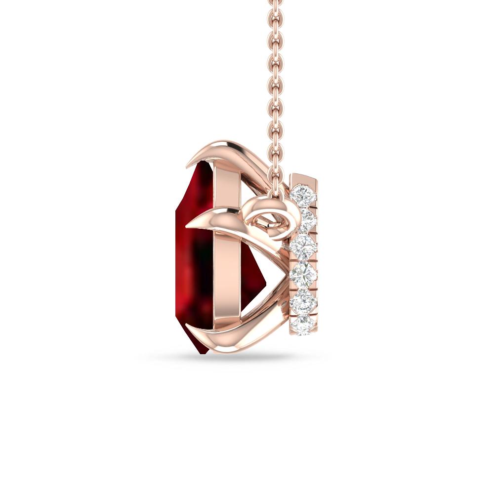 Rose Gold - Garnet