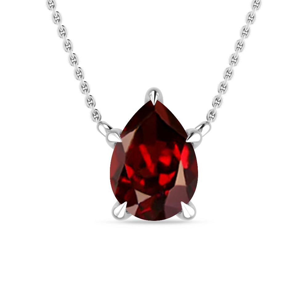 White Gold - Garnet