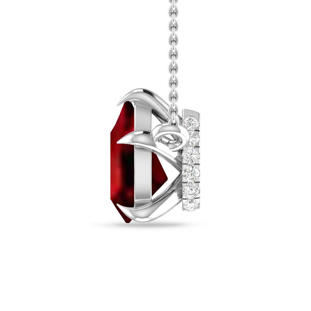 White Gold - Garnet