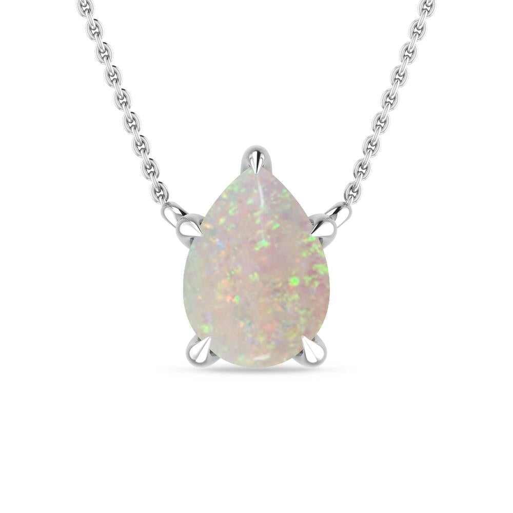 White Gold - Opal