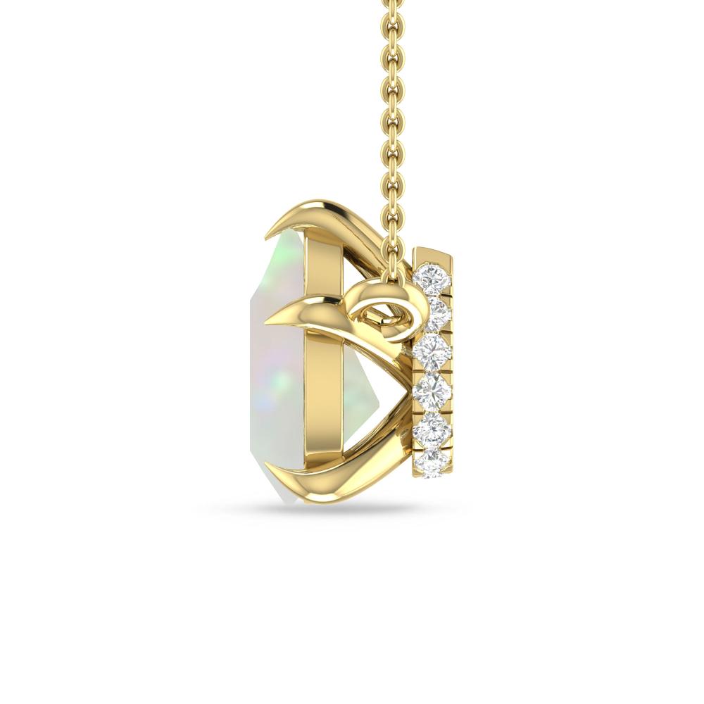 Yellow Gold - Opal