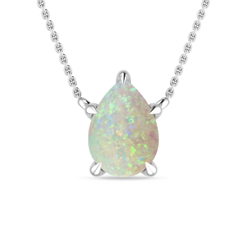 White Gold - Opal