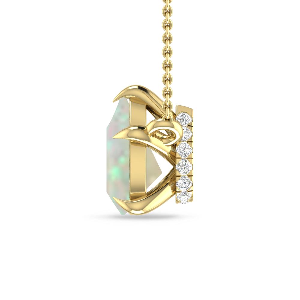 Yellow Gold - Opal