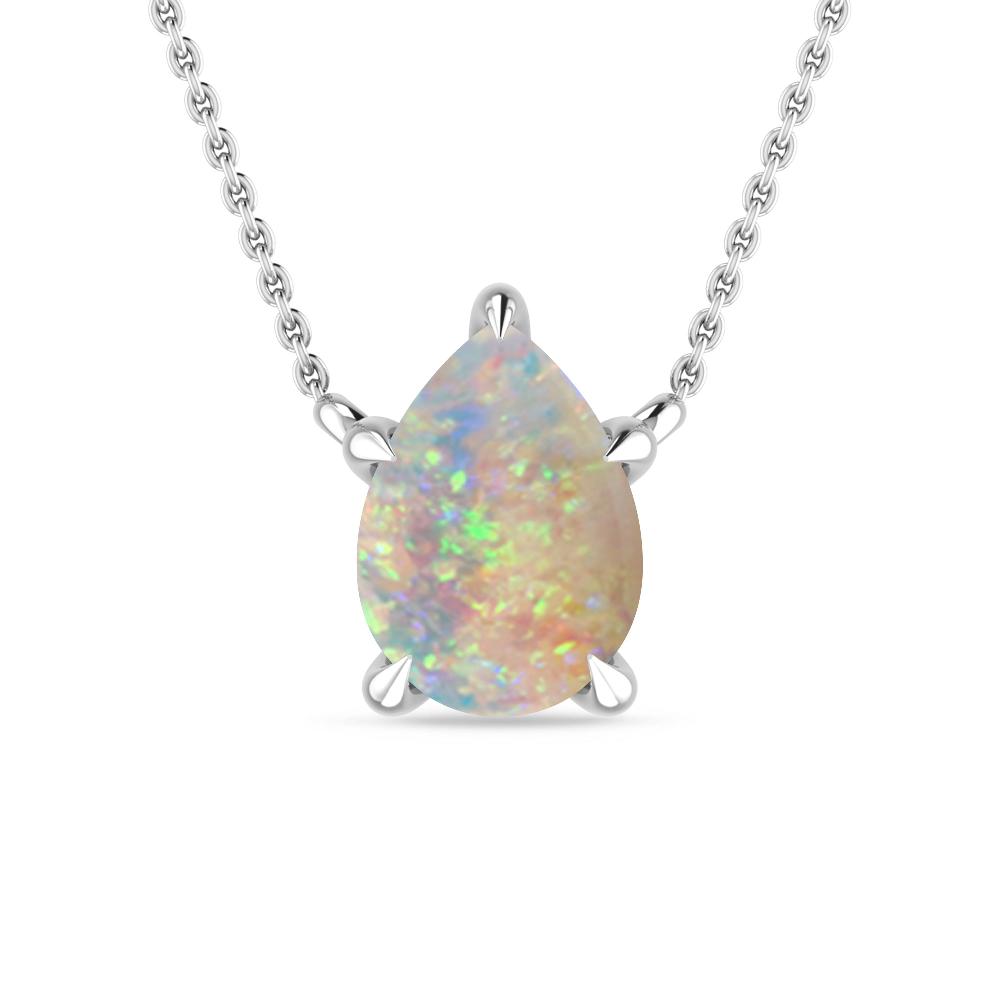 White Gold - Opal