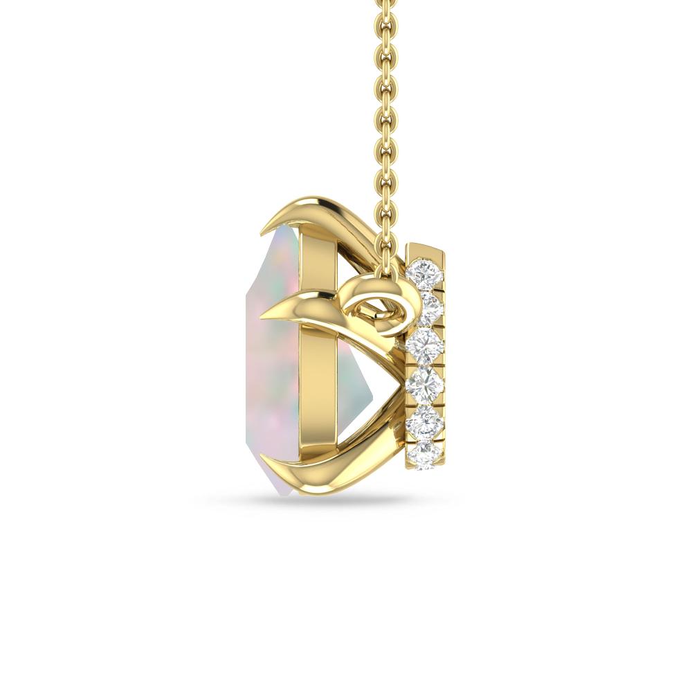 Yellow Gold - Opal