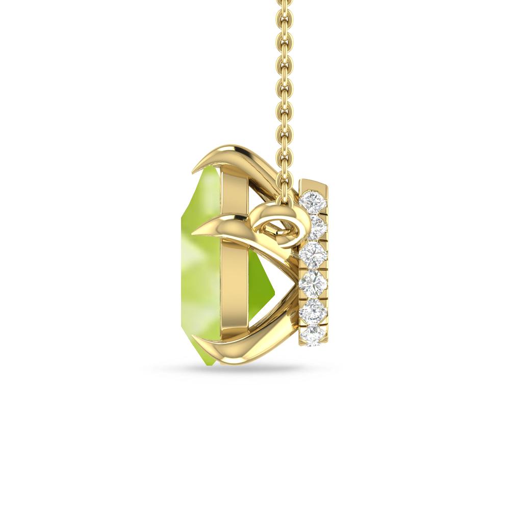 Yellow Gold - Peridot