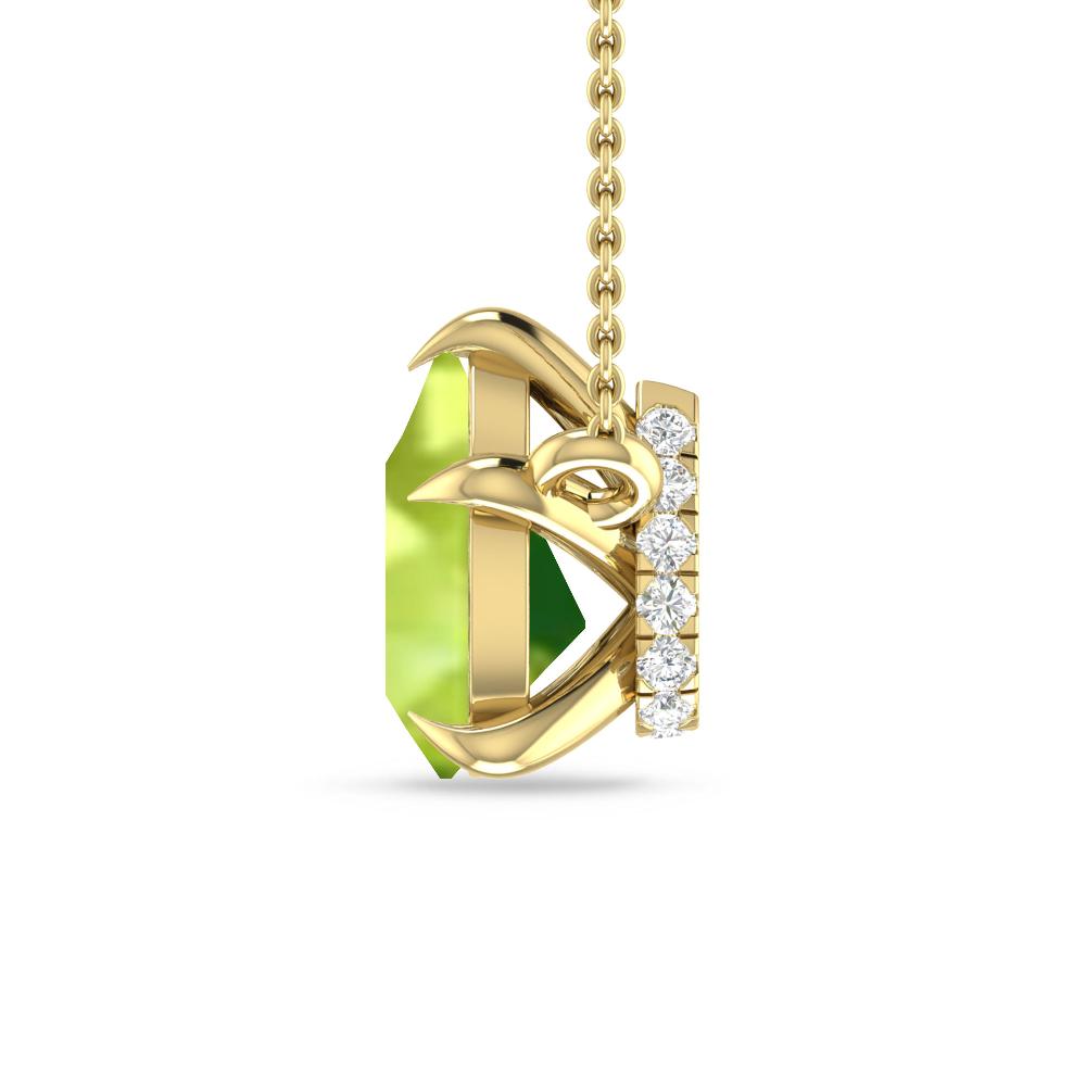 Yellow Gold - Peridot