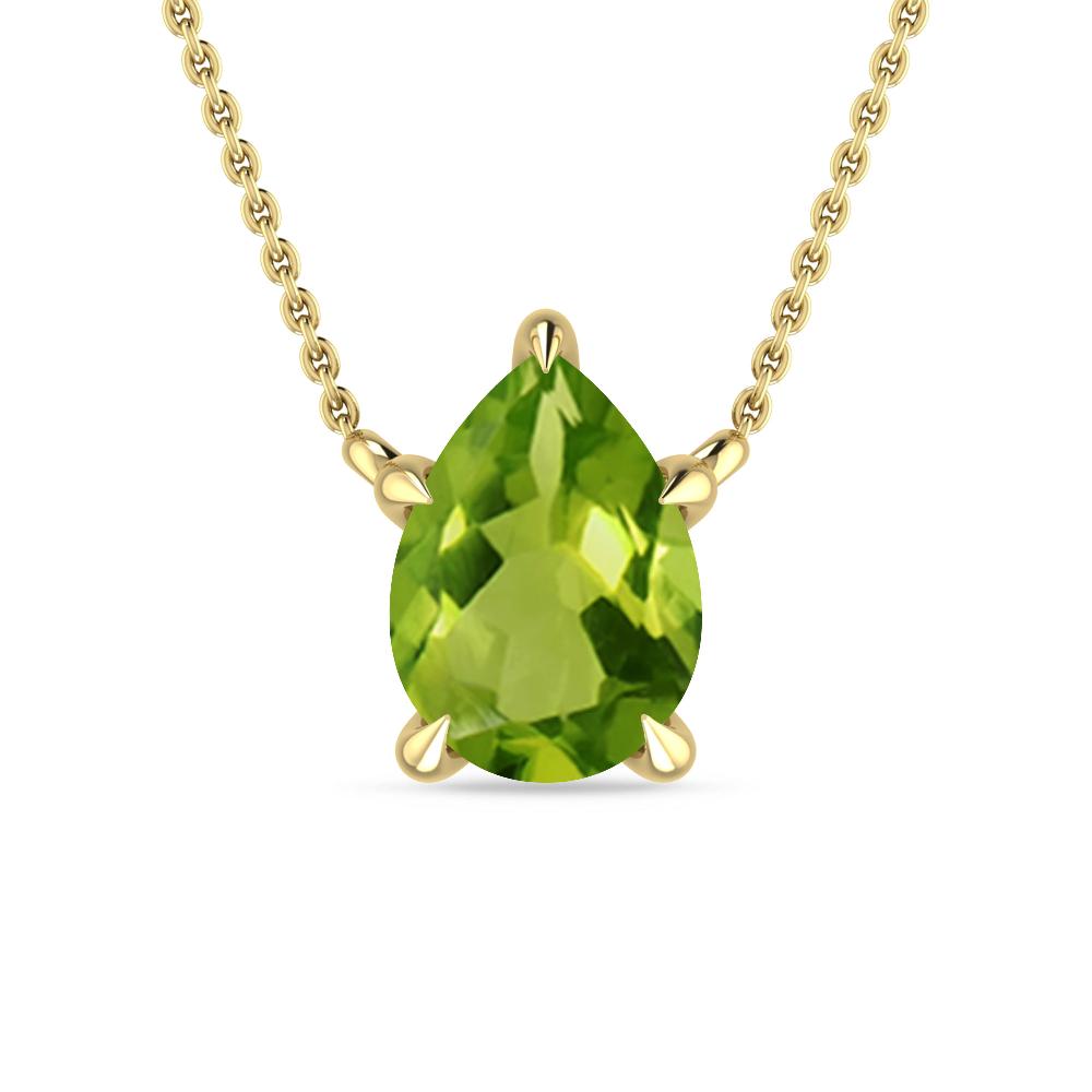 Yellow Gold - Peridot