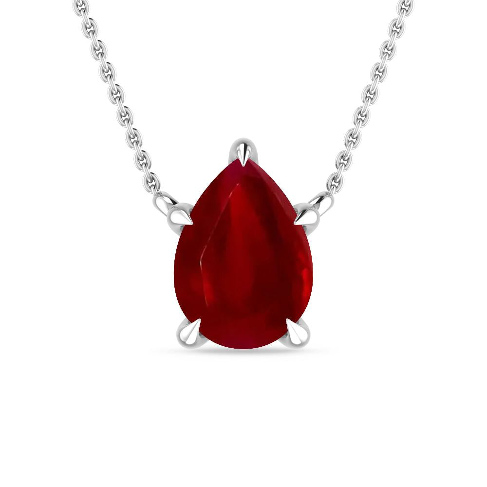 White Gold - Ruby