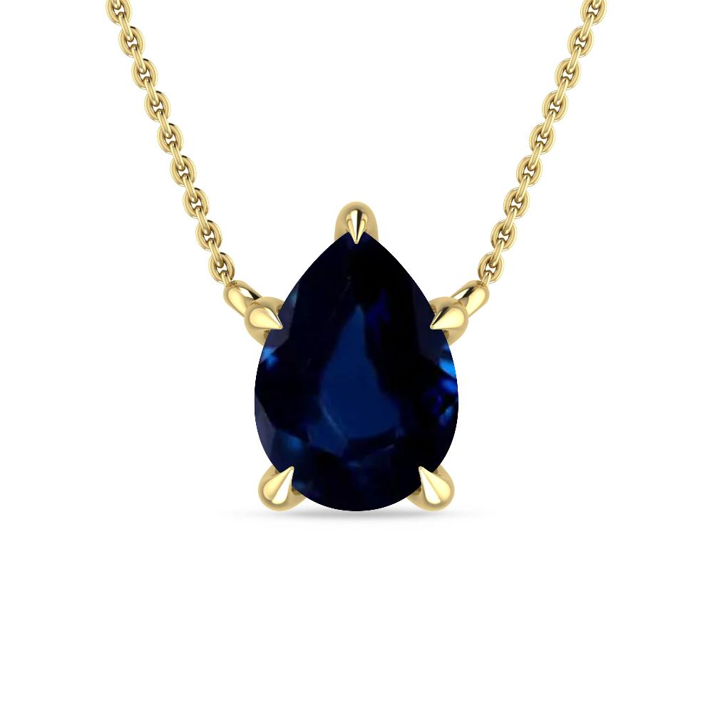 Yellow Gold - Sapphire