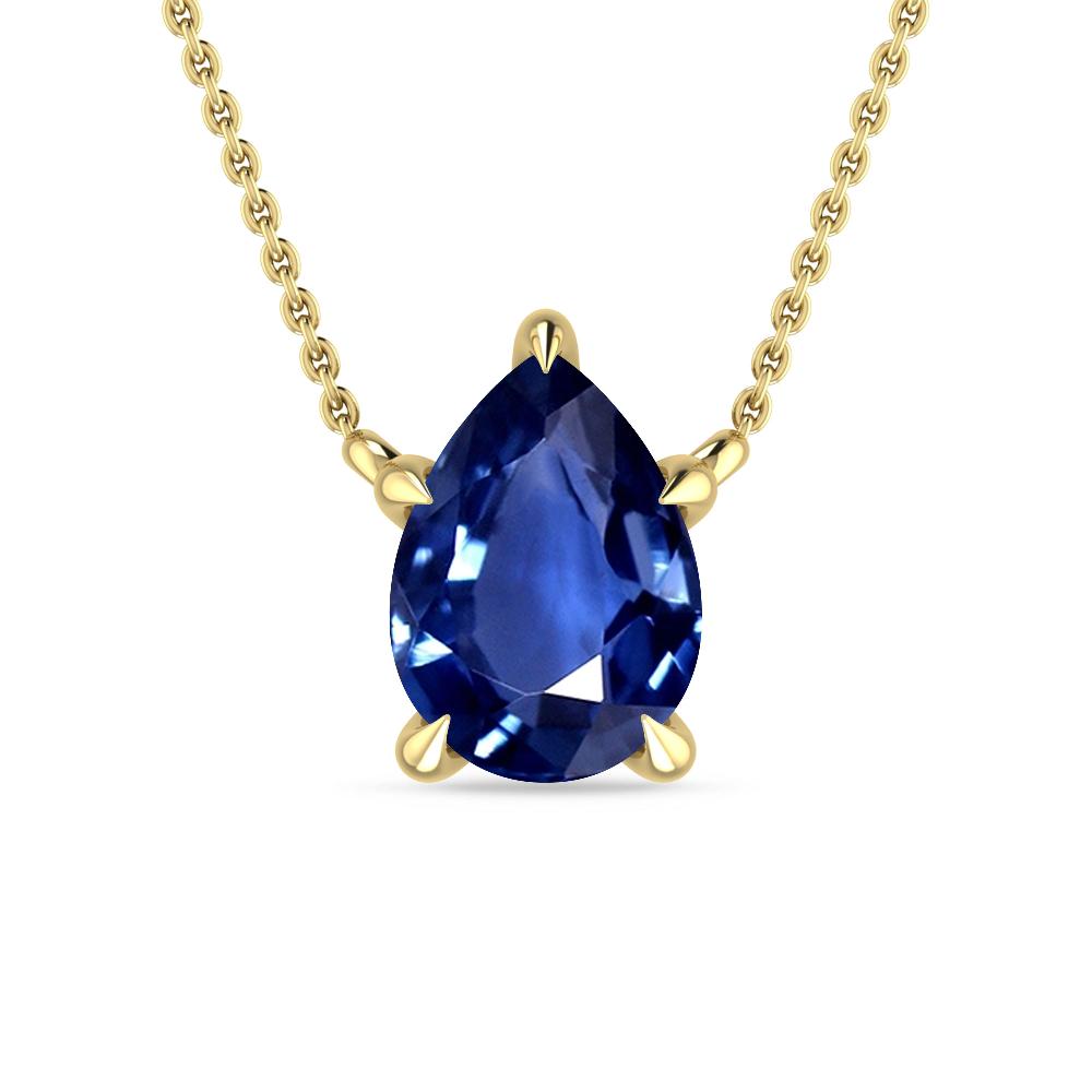 Yellow Gold - Sapphire